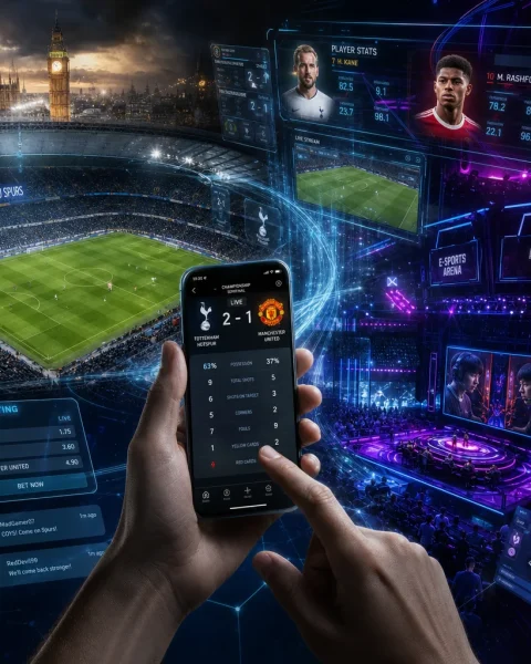 A evolução do entretenimento esportivo: dos passatempos tradicionais à era digital